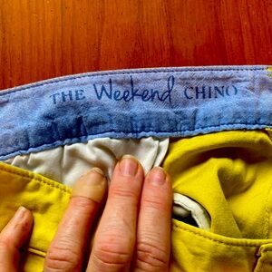 Lemon Sunshine: The Weekend Chino Talbots WM 20